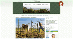 Desktop Screenshot of heussler-wein.de